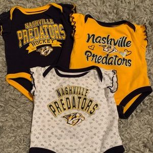 Nashville Predators Onesies